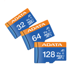 威剛 ADATA 32G 64G 128G micro SDHC SDXC UHS-I CLASS10 U1 記憶卡, 1個, 128GB, 128GB