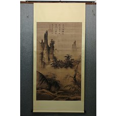 裝飾畫掛畫 宋畫南宋馬遠 踏歌行圖, 參考詳情頁