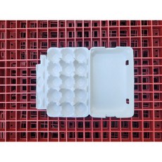 알박스알픽스 15구 종이 계란케이스 특란 밀폐형[100개], 1개