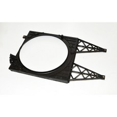 KITCO 6Q0121207N 風扇外罩 固定座 適用於 VW 福斯 POLO、Skoda Fabia, 1個, 中國正廠,風扇固定座