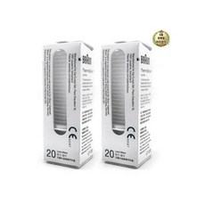 BRAUN 브라운귀체온계 필터(IRT6030 IRT6510 IRT6520)전용 렌즈필터 총40개, 2개