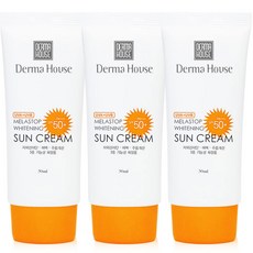 멜라스톱 화이트닝 썬크림, 50ml, 3개