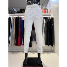 5F [신사] 파사디 골프 남성 가을 겨울 스컬 카고 조거 팬츠 라운딩 바지 [블랙 오프화이트]