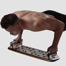 뉴에잇 접이식 멀티보드 푸쉬업바 세트, 블랙