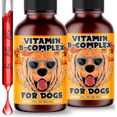 Amay 비타민 B12 복합체 액상 비건 노령견 소화 개선 60ml, 2 Fl Oz(2개들이 팩), Flavor: Raspberry, 2개