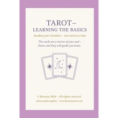 (영문도서)Tarot Learning the Basics: A Beginner's Guide to Tarot Meanings Intuition and C... Paperback, Independently Published, English, 9798242534124