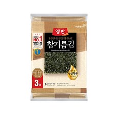 동원 양반 참기름김 전장김, 6개, 20g