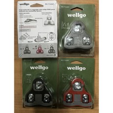 Wellgo 維格 LOOK KEO 鞋底板 RC7C 0度 RC-7B 6度 RC-7A 9度 卡踏 扣片, 1個, RC-7B 紅色 為6度鞋底板