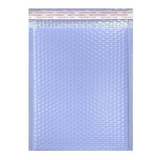 彩色氣泡信封袋 自黏包裝袋 禮品保護袋 郵寄泡泡袋 紫色 11x15cm, 1個