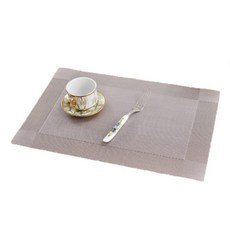 고급 식탁매트 방수 북유럽 스타일 테이블 덮개 주방용 실리콘매트 식탁깔개 티매트 실리콘주방용품, 1개, 실버