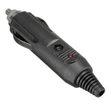 DIY 시거잭 플러그 수 LED표시등 휴즈내장 차량 전원 제작용 SCG-16, 1개, 1구