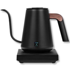 [국내정식] 타임모어 전기 드립 포트 PRO X 핸드드립 주전자 커피 온도조절 900ml, 블랙