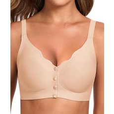 Werena 모유 수유를 위한 수유 브라 전면 클로즈 임산부 부드러운 임신 수면 브라렛 핑크 스몰 231716