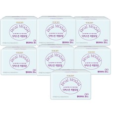 깨끗한나라 디어스킨 리얼모달 슈퍼롱 팬티라이너30px7팩, 30개입, 7개