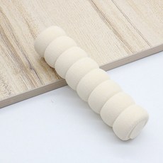1/6PCS 문 손잡이 보호 커버 패드 당겨 방지 장갑 부드러운 두꺼운 침실 벽 충돌, 01 beige, 03 3PCs