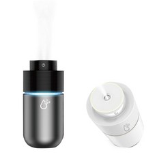 KQ-13 汽車加濕器，USB電源充電，噴霧空氣淨化加濕器, 白色