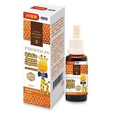 seven健康小舖 小兒利撒爾兒童水萃蜂膠滴劑(30ml/罐)兒童保健食品，提升保護力，無酒精配方，天然蜂膠萃取, 1個