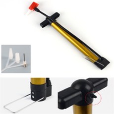 생활모아 에어펌프 공기주입펌프, B형(프레스타/슈레더)