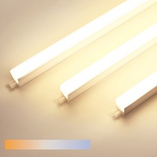 스타트 초슬림 T3 LED 2핀 t5 호환 플리커프리 간접조명 우물천장 싱크대 커튼박스 신발장등, LED 5w 300mm, 주광색