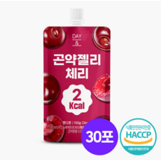 데이앤 곤약젤리 체리, 150g, 30개