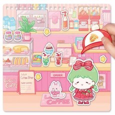 소소 데일리룩 북 루루의 먹방 브이로그 입체스티커