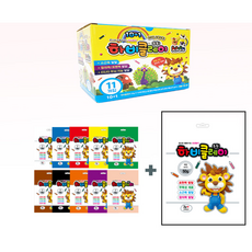 토단교재 하비클레이 50g x 11p 세트, 혼합색상, 550g, 1개