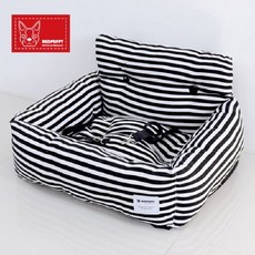 레드퍼피 컴페트 스트라이프 카시트 블랙 eco+4544DV