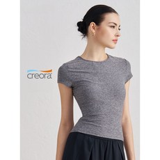 《小日子家居館》休閒運動短袖 收腰修身 透氣瑜伽T恤 跑步訓練 裸感健身上衣