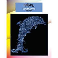 Coloring Books Animal - Large Print Paperback, Independently Published