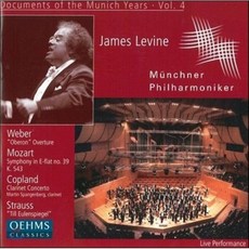 [CD] James Levine 베버: 오베론 서곡 / 모차르트: 교향곡 39번 (Documents of the Munich Years Volume 4)