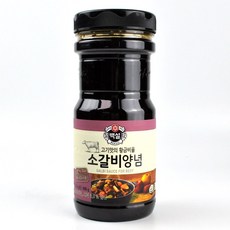 소갈비 양념 백설 840g 고기 액상 소스 식당 업소용, 1개