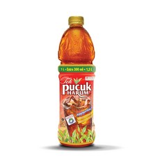 인도네시아 떼뿌쭉 자스민 홍차 자스민티 떼보틀 Indonesia Teh Pucuk Harum Original teh botol Jasmine tea, 6개, 1개입, 1.3L