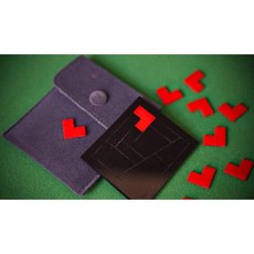 808 MAGIC 心之形 積木 拼圖 新手入門魔術道具, 1個