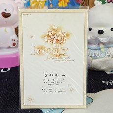 고전문구 빈티지 쏘나기 감성 스토리 엽서 6
