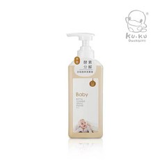 酷咕鴨 米萃高分解酵素奶瓶蔬果清潔液, 1個, 800ml