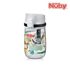 누비 정글 유아물병, 300ml, 1개, 보태니컬화이트