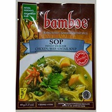 인도네시아 밤보 SOP (닭고기/소고기 국물 양념/소꼬리 양념) 49g (10피스)