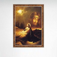 겟세마네의 직소 사진 조각퍼즐 인테리어 500피스 액자세트 기도 21361EA 1(PC), 1개