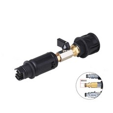 Krcher 커넥터 빠른 가능한 조절 플러그 각도 3000PSI 세차용 고압 8mm 세척기 깍지 연결 분무기 9mm, 01 A 8mm Connector