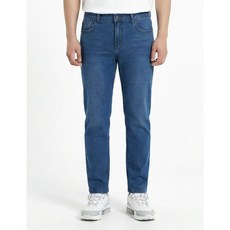 콜핑 중청 진청 얇고 시원한 신축성 슬림핏 남성 봄 여름 등산 청바지