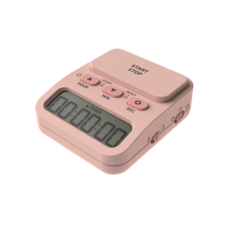 오더블유씨 스터디 타이머 OT1647T, 핑크계열, 1개