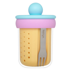 보이오 후르츠팟 과일 샐러드 도시락통 밀프랩 용기 미니 비즈링 푸르트 컵, 1개, 구아바옐로