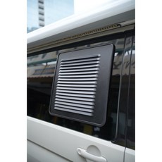 VW T6.1第四代防盜防蚊鋁合金氣窗 T6.1全車系共用California 100%關窗版, 右