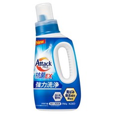 Kao 花王 Attack強力洗衣精, 1瓶, 750g