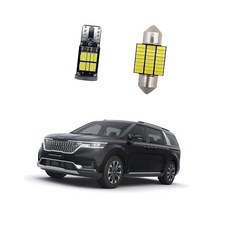 카니발 2022년형 LED실내등 교체형 화장거울 글로브박스, 트렁크등(31mm/1) 썬루프형 제외