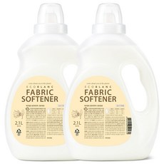 에코블랑 유아 섬유유연제 플로럴향 본품, 2.1L, 2개