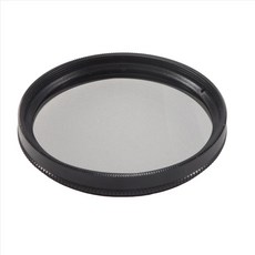 52mm Canon 650D 700D Nikon D3100 D3300 용 52mm 원형 편광 CPL 필터, 검은색