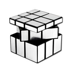 제사오스토어 매직 미러 큐브 실버 내구성강화 정서안정놀이템 퍼즐큐브 패턴맞추기템