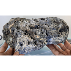 현무암(중생대 백악기 화산암) 표본 천연원석 교육교재용 SSB-615, 1개