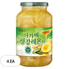 담터 아가베생강레몬차, 1kg, 1개입, 4개